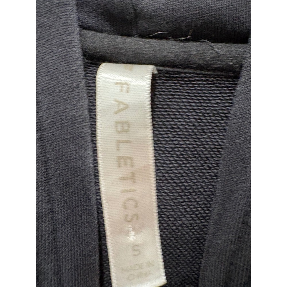 Fabletics Navy Blue Pullover Hoodie Sweatshirt Size Small - Picture 3 of 4